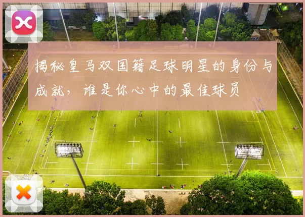 揭秘皇马双国籍足球明星的身份与成就，谁是你心中的最佳球员