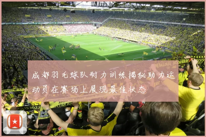 成都羽毛球队耐力训练揭秘助力运动员在赛场上展现最佳状态